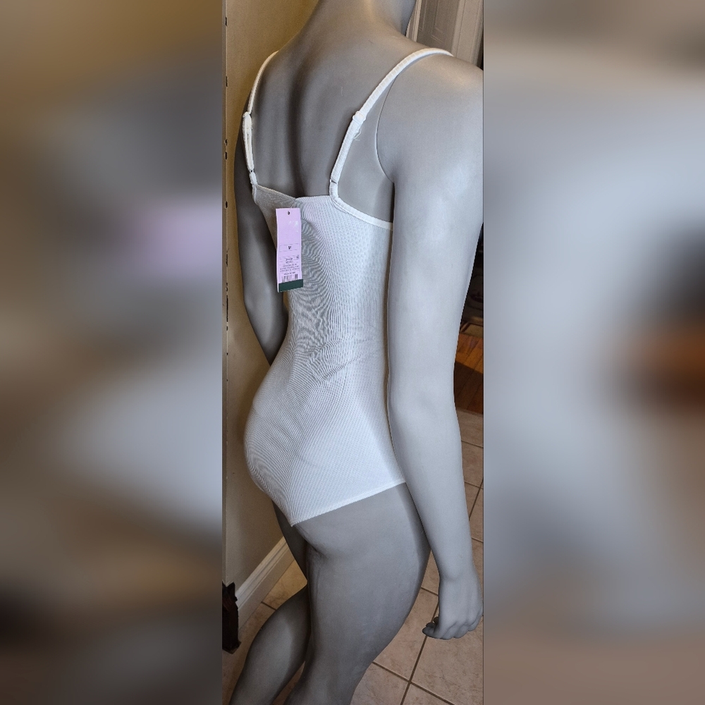 Wild Fable White Ribbed Bodysuit - Picture 2 of 12